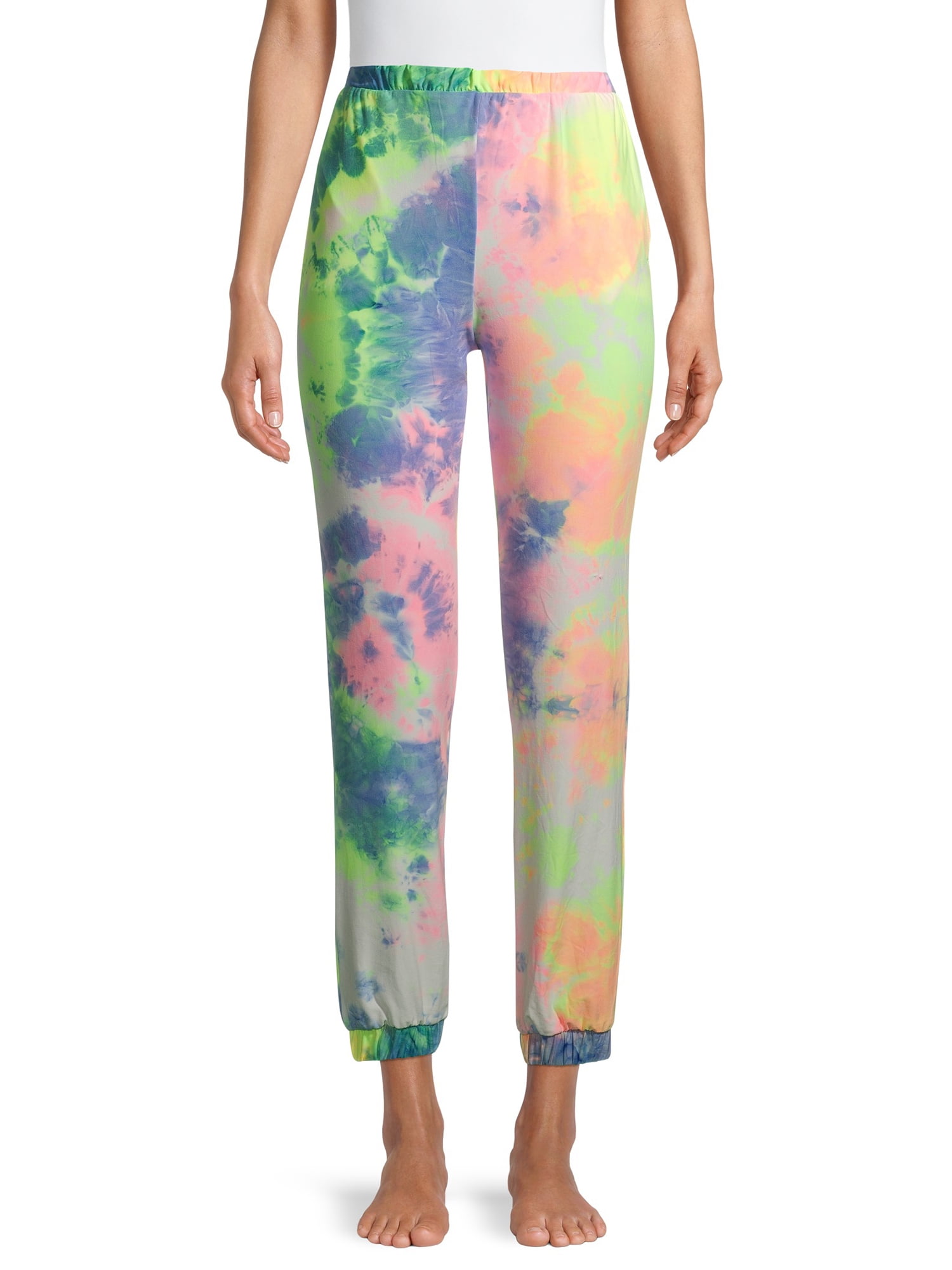 Derek Heart - Derek Heart Juniorsâ Tie Dye Brushed Joggers with Pockets - Walmart.com - Walmart.com