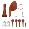 thumbnail image 2 of Violin Fittings Set, Violin Accessories, With Tailpiece With Endpin For Enthusiast Learner Beginners Professionals, 2 of 8