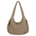 thumbnail image 1 of Bolsa acolchada Juoxeepy, grande, acolchada, de nailon con hombros, 1 of 6