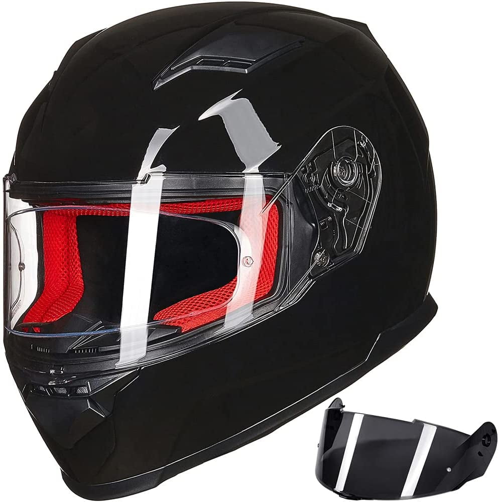 ILM Motorcycle Street Bike Full Face 