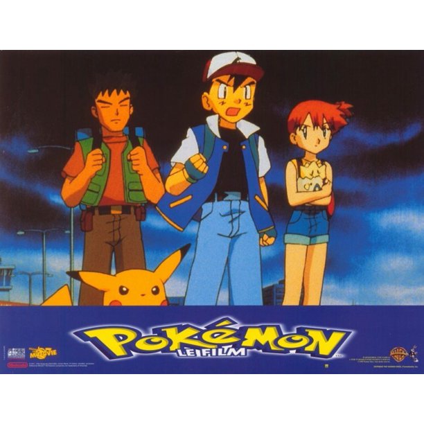 Pokemon The First Movie 1999 11x14 Movie Poster French Walmart Com Pokemon The First Movie 1999 11x14 Movie Poster French Walmart Com