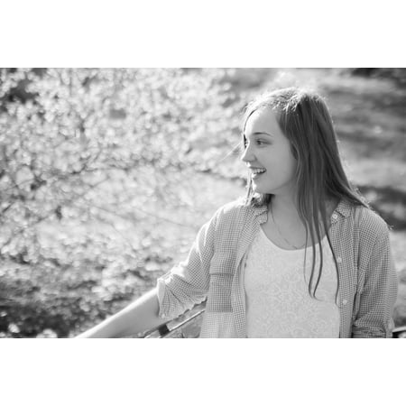Canvas Print Smile Beauty Girl Portrait Innocence About Joy Stretched Canvas 10 x 14