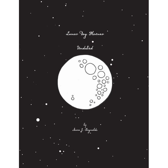 Lunar Day Planner Undated: Large Format, (Paperback)