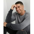 thumbnail image 5 of Hanes Sweatshirt Originals Men's Ombre Dye Crewneck V Notch 6 Colors sz S-3XL, 5 of 7