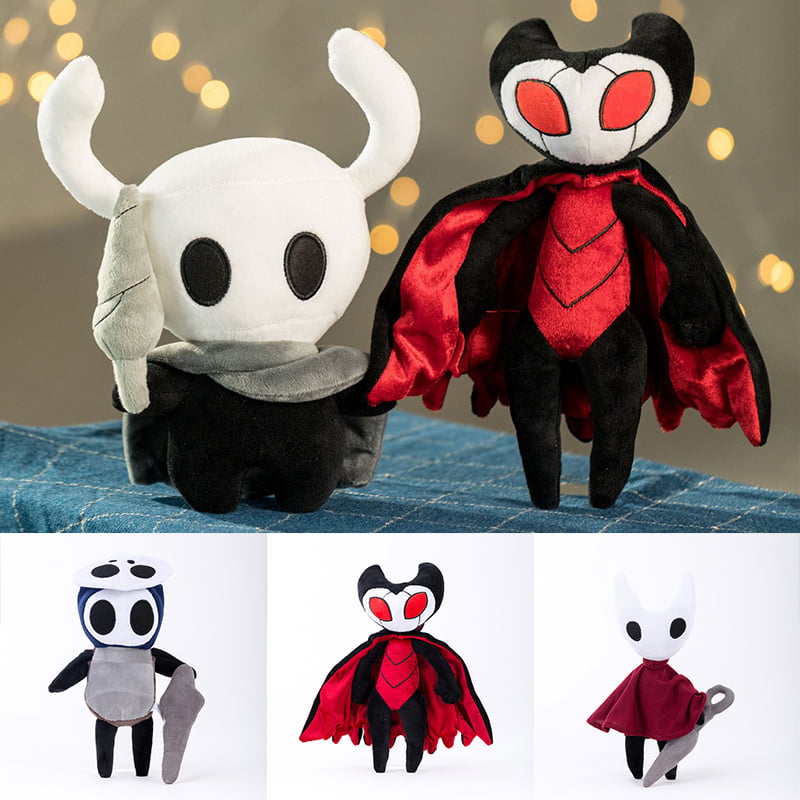 Game Hollow Knight Plush Figure Toys Ghost Stuffed Animal Doll Toy 12'' Kid Gift 