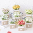 thumbnail image 1 of Gwong Decoración hogareña Simulación flor bonsai hermoso exquisito no marchitarse real mirando artificial flor de macetas decoración del hogar Gwong 21073730, 1 of 6
