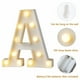 thumbnail image 3 of Lámpara de señal LED, LED 26 letras del alfabeto forma de letra luz nocturna decoración de fiesta multifuncional, 3 of 8