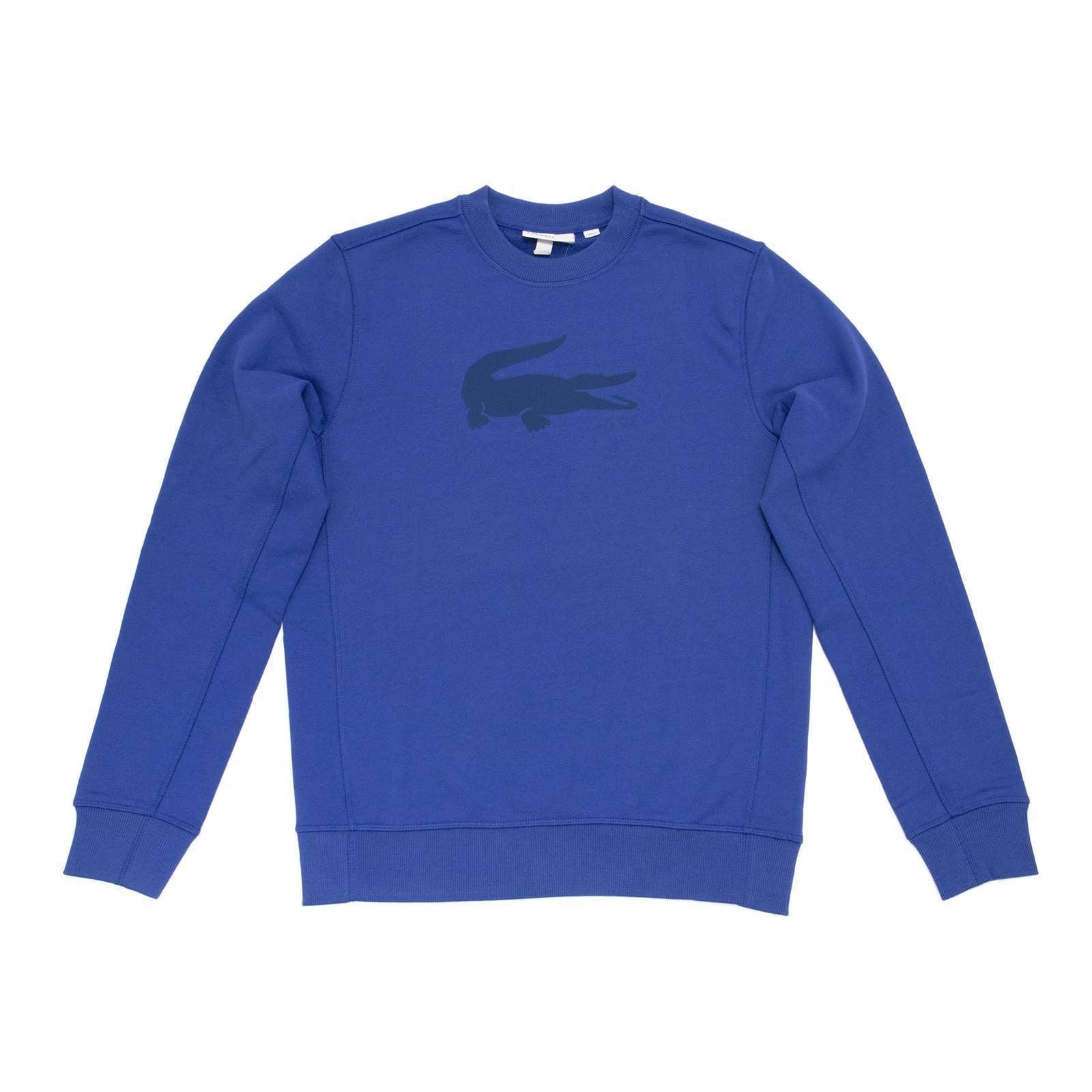 Crocodile-patch crewneck sweatshirt Farfetch Kleidung Pullover & Strickjacken Pullover Sweatshirts 