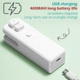 thumbnail image 4 of Muyoka Mini sellador de bolsas, máquina de sellado y desellado 2 en 1, sellador térmico de mano eléctrico, sellador protector de alimentos recargable por USB, sellador térmico para bolsas de plástico Muyoka Hogar, 4 of 7
