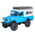 thumbnail image 2 of Hobby grado Radio Control Crawler Car 4CH simulado Car 260 Motor 1300mAH batería juguete adultos piezas modificadas - Azul Yotijar  escala de coche rc, 2 of 10