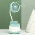 thumbnail image 4 of Fans for Home,Desktop Fan with Pencil Storage, Cute Small Fan and Organizer for Home and Office Desk, 4 of 6