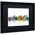 thumbnail image 2 of Trademark Fine Art 'Orlando Florida Skyline' Canvas Art by Michael Tompsett, Black Matte, Black Frame, 2 of 4