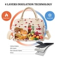thumbnail image 3 of Lonchera aislante MEXS para mujeres y hombres, grande, reutilizable, 3 of 7