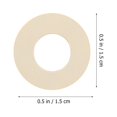 thumbnail image 2 of LEEYNEER 280pcs Self-Adhesive Hole Reinforcement Stickers for Documents, 2 of 8