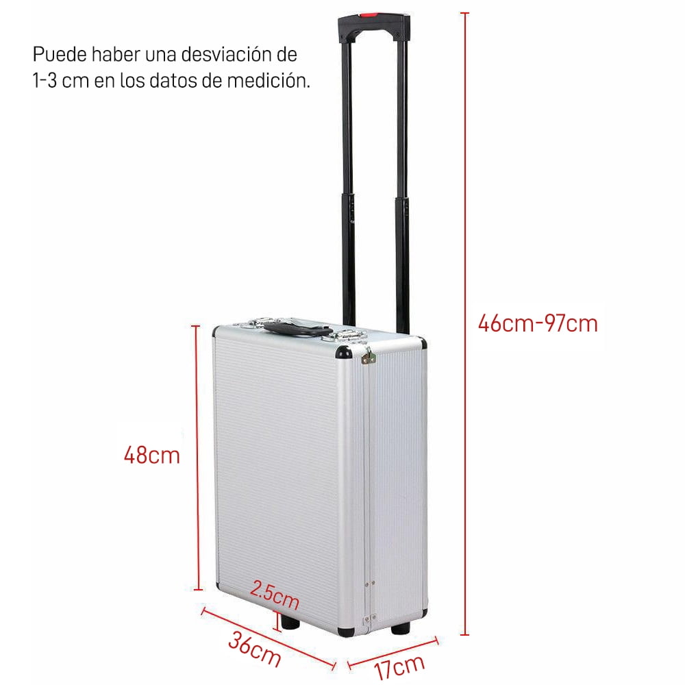 799Pcs Aluminum Trolley Case Tool Set, Silver