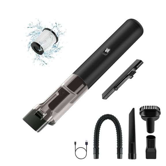 AutoBot Car Vacuum Cleaner High Power, 20000PA Handheld Vacuum for 50 Mins Runtime, Portable Vacuum for Car Home Cleaning, Rechargeable Mini Hand Held Vacuum