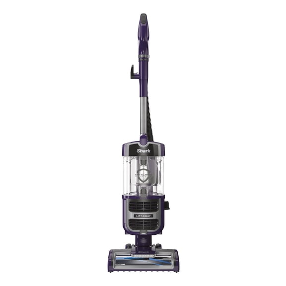 Shark Lift-Away Upright Vacuum, with Powerfins and Self-Cleaning Brushroll, Eggplant ZD201