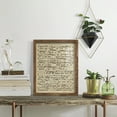 thumbnail image 5 of Vellum Songbook II -Framed Print w/glass-Walnut, 5 of 7