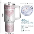 thumbnail image 2 of 13 Year Old Girl Birthday Gift Ideas 40oz Tumbler with Handle & Straw, 13th Birthday Gifts for Girls, Birthday Gifts for 13 Year Old Girls, Stainless Steel Cup Birthday Gift for 13 Year Old Girl, 2 of 6