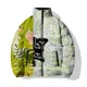 thumbnail image 2 of Parka moderna y versátil para hombre, chaquetas con estampado de gato bonito para hombre, abrigo de invierno cómodo y elegante para hombre, ropa para hombre, parkas, abrigos, 2 of 5
