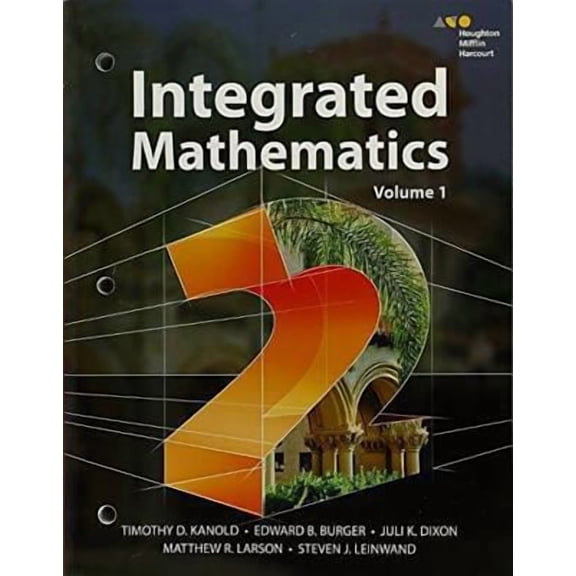Hmh Integrated Math 2 Interactive Student Edition Volume 1 (Consumable) 2015, (Paperback)