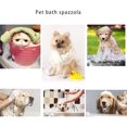 thumbnail image 4 of Peine suave del masaje del champú del perro del silicón 2pcs para el pelo mediano a largo, mediano y grande, 4 of 5