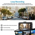 thumbnail image 4 of Dash Cam Baideluo 1080P Ultra Gran Angular HD con 32 GB de memoria, 4 of 6