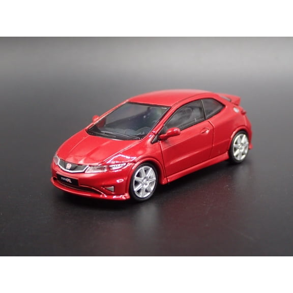 Open Box 2007-2011 HONDA CIVIC TYPE R FN2 EURO 1:64 SCALE DIORAMA DIECAST MODEL CAR