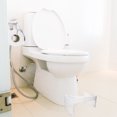 thumbnail image 3 of Minkissy Potty Foot Stool for Kids Anti-skid Plastic Transparent Comfortable Stepping Bathroom Use 1Pcs, 3 of 6