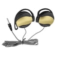 thumbnail image 4 of Sidaley Ear-hook Headset Padded with Braided Cable Earbuds Lightweight Tablet Sponge Control Earmuffs Mic Phone Mobile Type2 NO2, 4 of 4