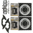 thumbnail image 1 of Niche Front Brake Rotor Caliper Pad Kit for Polaris RZR 800 900 5254272 1912253 UTV MK1007979, 1 of 8