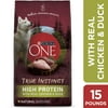 Purina One True Instinct Dry Dog Food Chicken and Duck, 15 lb Bag