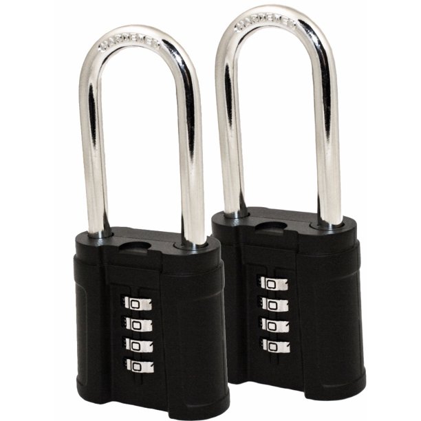 fjm combination padlock long shackle