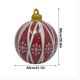 thumbnail image 3 of Inflatable Christmas Balls Christmas Outdoor Inflatables Ornaments 25inch Thickened PVC Inflatable Christmas Decorated For Christmas Holiday, 3 of 7