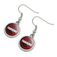 thumbnail image 2 of No Fracking Novelty Dangling Drop Charm Earrings, 2 of 3
