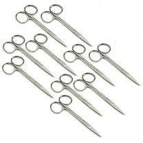 10-Pcs Set, Iris Lab Scissors, 4.5 inch, Straight