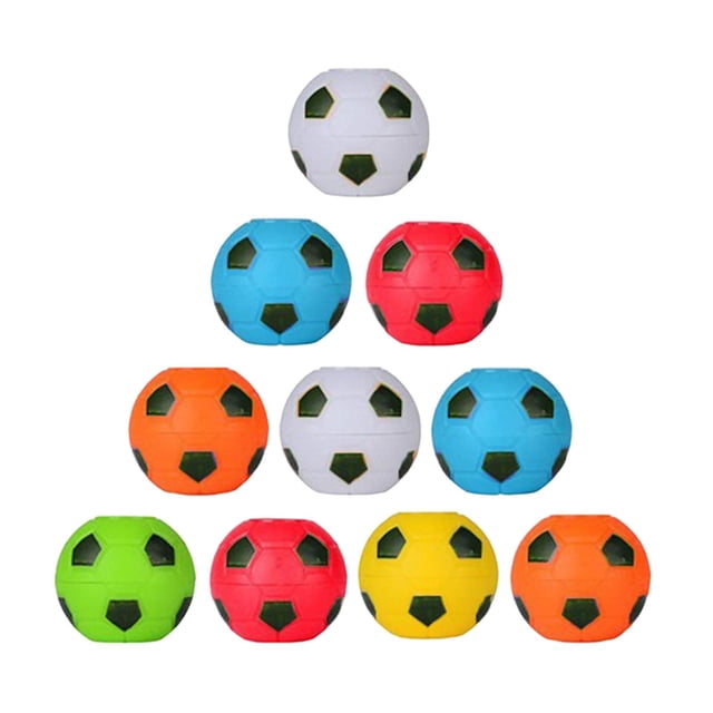 Juguetes sensoriales de fútbol con giroscopio para dedos, paquete de 10 Estilo B
