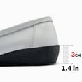 thumbnail image 4 of CHICVOMEY Breathable Mesh Flats for Women Loafers Business Casual Loafers Shoes with Arch Support Penny Loafers Slip On Dressy Shoes Comfort Flats for Walking&Work, 4 of 9