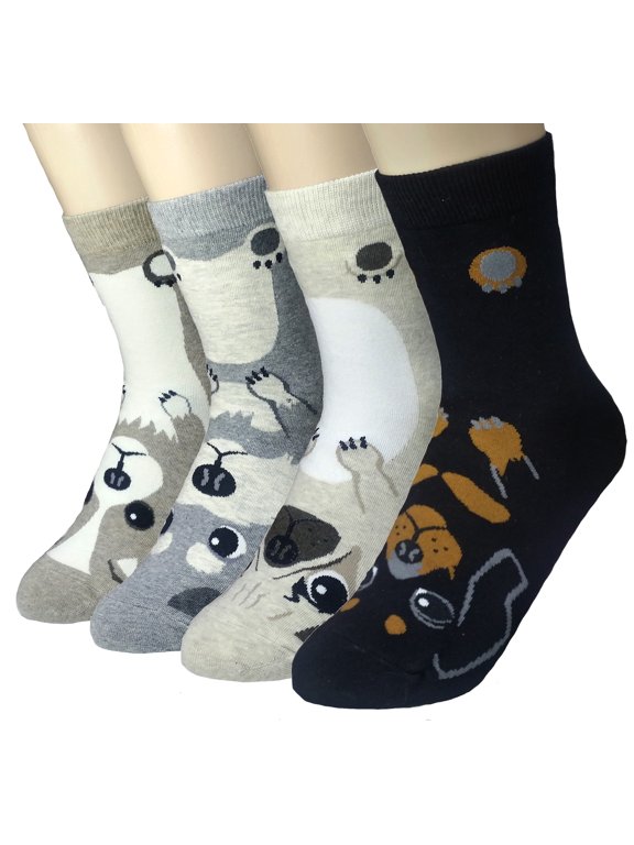 Women's Cats and Dogs Tickle Tummies Socks