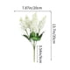 thumbnail image 3 of Decoración del hogar, decoración de habitaciones, decoración de paredes, flores artificiales de jacinto, ramo escandinavo, decoración de hoteles y casas, arreglos florales, lavandas artificiales, ramo, 3 of 6