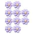 thumbnail image 4 of 10 Piezas Botones de Resina Adornos de Resina Flatback Flatback DIY Phone Case DIY Phonecover Laptop Scrapbooking Flores de Múltiples Capas Moda Púrpura Macarena Adornos de resina, 4 of 8