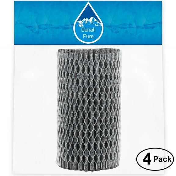 4-Pack Replacement for Frigidaire LG400AXW1 Refrigerator Air Filter - Compatible with Frigidaire EAF1CB, 46-9917 Fridge Air Filter