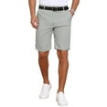 thumbnail image 5 of INSPIRE CHIC Men's Linen Texture Above Knee with Pockets Formal Shorts 36 Light Gray, 5 of 6