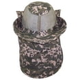 thumbnail image 3 of Tropic Hats Summer Wide Brim Mesh Safari/Outback W/Neck Flap & Snap Up Sides - Digital Camo S, 3 of 5