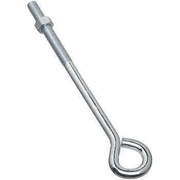 

2Pc National Zinc Eye Bolt w/Hex Nut ~ 1/2 x 10