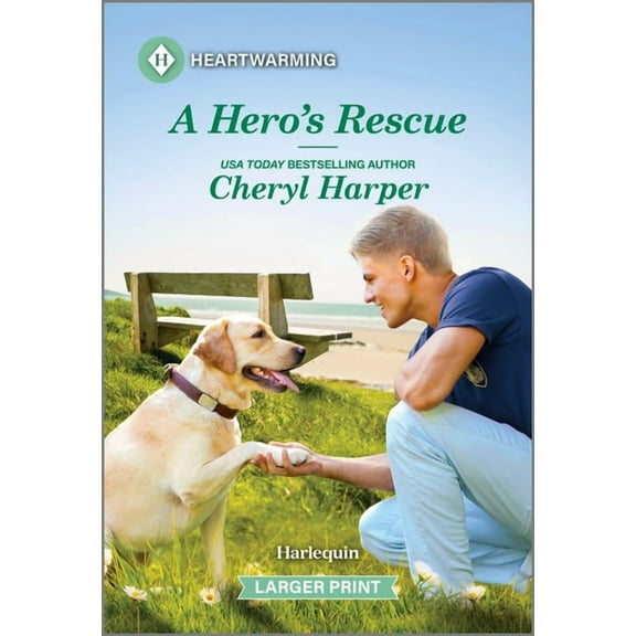 Lowcountry Heroes Romance A Hero's Rescue: A Clean and Uplifting Romance, Book 1, (Paperback)