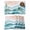 Green, variant on Teal Green Ocean Waves Placemats Set of 6 Beach Ombre Place Mats Table Mats Kitchen Dining Home Outdoor Party Table Decoration
