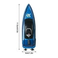thumbnail image 4 of Meggemo 2.4GHz High-Speed RC Speedboat - Large-Capacity Rechargeable Battery Yacht, Racing Model for Pool/Lake Fun & Holiday Gifting, 4 of 6