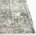 thumbnail image 2 of Ivory And Gray Printed Cotton Rug, 2 of 2