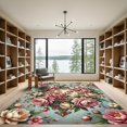 thumbnail image 2 of ODIKA 4'x6' Machine Washable Non-Slip Area Rug, Vintage Blush Pink High Traffic Rug, Pink, 1005330, 2 of 7